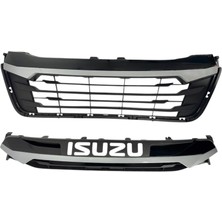 Bgz Auto Isuzu D-max 2022-2024 Panjur Ön (Siyah/Gri)