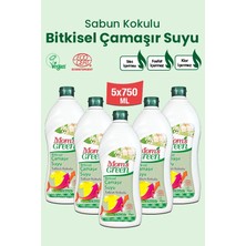 5'li Set Bitkisel Çamaşır Suyu - Sabun Kokulu Eco (5 adet x 750 ml)