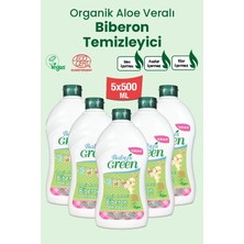 5'li Set Organik Aloeveralı Bebek Biberon Temizleyici- Eco (500 ml x 5 Adet)