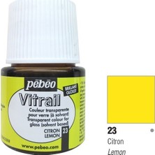 Pebeo Vitrail Cam Boyası 45Ml - 23 Lemon