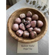 Best Bioenerji Taş Terapi Rodonit Tımbıl Doğal Taş, Doğal Rodonit Taşı.