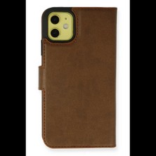 Varsoph Apple iPhone 13 Mini Kılıf Trend S Plus Kapaklı Kılıf - Taba