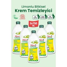 5'li Set Bitkisel Krem Temizleyici Mutfak-Limon (5Adetx750ml)
