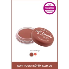 Essence Soft Touch Köpük Allık No: 20 – Rustic Rouge