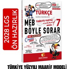 Sinan Kuzucu 7. Sınıf | Türkçe Soru Bankası Maarif Model