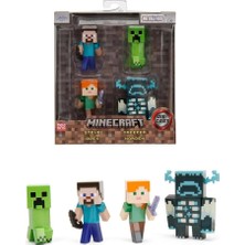 Jada Minecraft Metalfigs 4’lü Die-Cast Figür Seti 2,5 Inç 9334337314R00