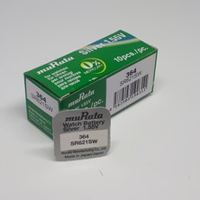 Murata Murata-Sony 364 SR621SW 1,55V Düğme Pili 1 Adet Yüksek Performanslı Enerji Kaynağı