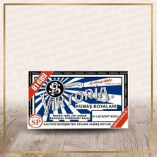 Victoria 51 Lacivert Koyu Kumaş Boyası 200 gr Naylon İpek Pamuk Kumaşlar İçin Uygun