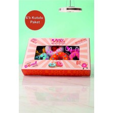 Modern Comfort Donut Şekilli Hediyelik 6lı Kutulu Çorap
