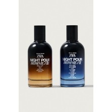 Zara Nıght Pour Homme Iı + Iıı Edp 100 ml + 100 ml (3.38 Fl. Oz) (Indirimsehri)