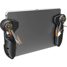 Memo AKPAD6K 6 Parmak Tetik PUBG Mobile Joystick Siyah Renkli iPad Tablet Uyumlu Oyun Aksesuarı