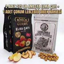 Köylüm Gurme Doğal Amasya Elma Çayı 275 gr 2 Adet + Hekim Efendi Leblebili Dibek Kahvesi 200 gr