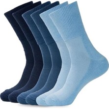 Modern Comfort Lacivert Bambu Diyabetik Şeker Çorabı