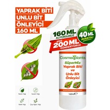 Cosmeqplants Yaprak Biti ve Unlu Bit Önleyici Doğal Solüsyon - 160 ml