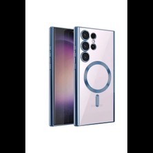 Varsoph Samsung Galaxy S24 Ultra Kılıf Kross Magneticsafe Kapak - Sierra Blue