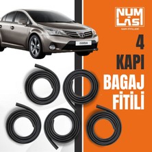 Toyota Avensis (2010-2014) 4 Kapı + Bagaj Fitili-A KALITE-NUMLAS-NM5627