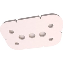 Motifpiyer Hazır Spotlu Tavan Paneli Matrix Serisi-Modern LED Uyumlu Tavan Göbeği/vira