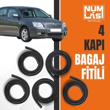 Toyota Avensis (2003-2009) 4 Kapı + Bagaj Fitili-A KALITE-NUMLAS-NM5649