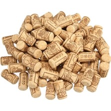 Dünya Magnet 20 Adet Doğal Mantar Tıpa Şarap Şişesi İçin 24 mm x 38 mm Boyutunda