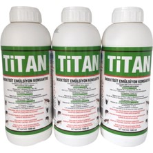 Titan 1000 ml x 3 Etkili Hamam Böceği Mücadelesi için Güçlü Formüllü Losyon