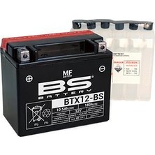BS Battery BTX12-BS Bs Akü