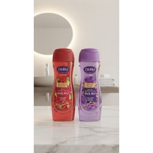 Duru Jasmin Amber ve Orkide Özleri Kalıcı Parfüm Etkili Duş Jeli 2'li Se
