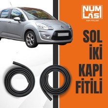 Citroen C3 (2.nesil) Sol Ön ve Arka Kapı Fitili-A KALITE-NUMLAS-NM3464