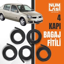 Renault Symbol (1.nesil) 4 Kapı + Bagaj Fitili-A KALITE-NUMLAS-NM7203