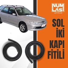 Peugeot 306 Station Wagon Sol Ön ve Arka Kapı Fitili-A KALITE-NUMLAS-NM3589