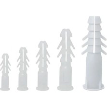 Marsilyan 100 Adet 10 mm Plastik Dübel