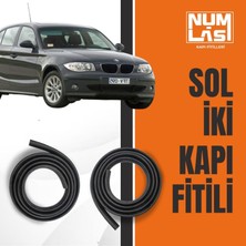 Bmw 1 Serisi E87 (2004-2011) Kadifeli Sol Ön ve Arka Kapı Fitili-A KALITE-NUMLAS-NM5093