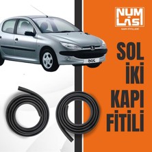 Peugeot 206 Sol Ön ve Arka Kapı Fitili-A KALITE-NUMLAS-NM3703