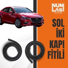 Mazda 3 Sedan (2013-2018) Sol Ön ve Arka Kapı Fitili-A KALITE-NUMLAS-NM4080
