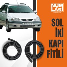 Toyota Avensis Station Wagon (1998-2003) Sol Ön ve Arka Kapı Fitili-A KALITE-NUMLAS-NM5663