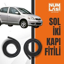 Toyota Yaris (1999-2005) Sol Ön ve Arka Kapı Fitili-A KALITE-NUMLAS-NM5887