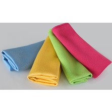 Spark 8'li Mikrofiber Cam Bezi Seti 40 x 40 cm Tüm Yüzeylerde Kullanım için Hızla Kuruyan