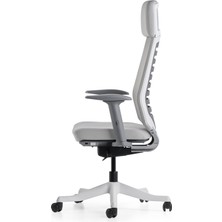 Bürotime Rare Yüksek Sırt Sandalye Ergonomik Tasarım Çok Renkli Kumaş ile Tekerlekli Konforlu Kullanım