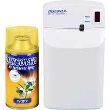 Discover Otomatik Oda Sprey Dispenseri + Yedek Sprey ile Ekonomik Koku Çözümü