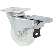 FREKANS Burak 0512 Fvt Tablalı Şeffaf Frenli Tekerlek
