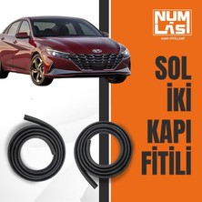 Hyundai Elantra (2020-2025) Sol Ön ve Arka Kapı Fitili-A KALITE-NUMLAS-NM6305