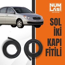 Hyundai Accent (2006-2012) Sol Ön ve Arka Kapı Fitili-A KALITE-NUMLAS-NM6349