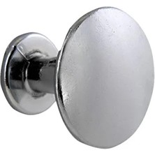 FREKANS Düz 281 Krom Düğme Kulp