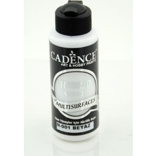 Cadence H001 Beyaz Hibrit Boya Tüm Yüzeyler İçin 120 ml Yüksek Kapatma Gücüne Sahip