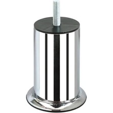 FREKANS Eroğlu Çap 51 Metal Bingolu Baza Ayağı Krom M10 10 cm
