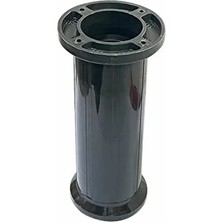 FREKANS Letto 12 cm Pls.vidalı Ayak Siyah