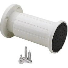 FREKANS 4 Adet 10 cm Polimer (Sert Plastik) Dolap Ayak Ayarlı- Vidalı - Tv Ünitesi Ayak-Komidin Ayak-