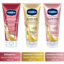 Vaseline Gluta Hya Serum Etkili Losyon Seti