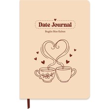 Keskin Color Keskin A5 96 Yp. Ciltli Date Journal - Coffee