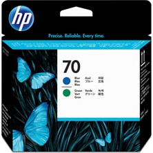 Hp 70-C9408A Mavi-Yeşil Orijinal Baskı Kafası