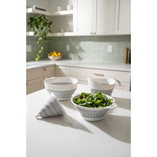 Acar Smartfold 4 Parça Katlanabilir Mutfak Seti Gri